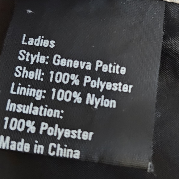 Vintage Obermeyer Geneva Embroidered Suede Trim Belted Ski Jacket 12P - Picture 14 of 14